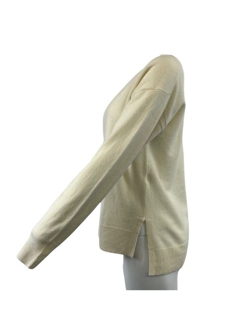 MAGLIA DONNA PANNA A GIROCOLLO ESSENTIEL STUDIO | LMD012PANNA